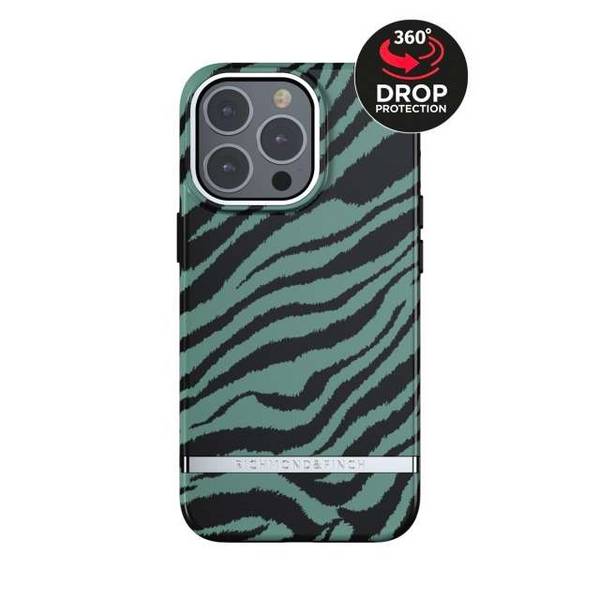 Richmond &amp; Finch Richmond & Finch Freedom Series One-Piece Apple iPhone 13 Pro Emerald Zebra