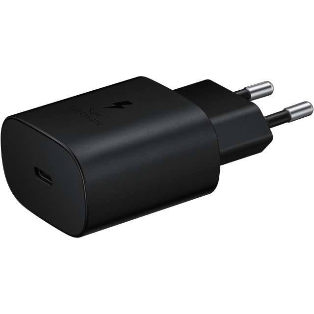 GH44-03053A Samsung Super Fast PD Wall Charger USB-C 25W Black Bulk-0