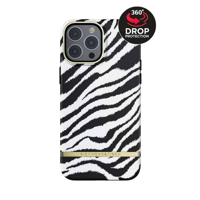 Richmond & Finch Richmond & Finch Freedom Series One-Piece Apple iPhone 13 Pro Max Zebra-0