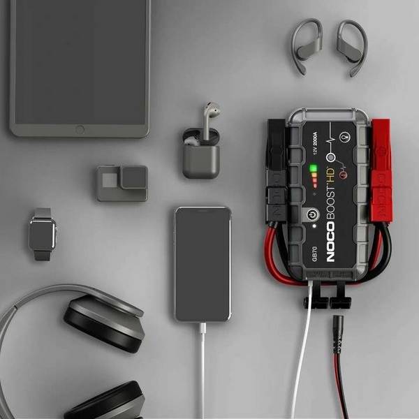 NC1 NOCO GB70 Boost 12V 2000A Jump Starter starter met geïntegreerde 12V/USB accu