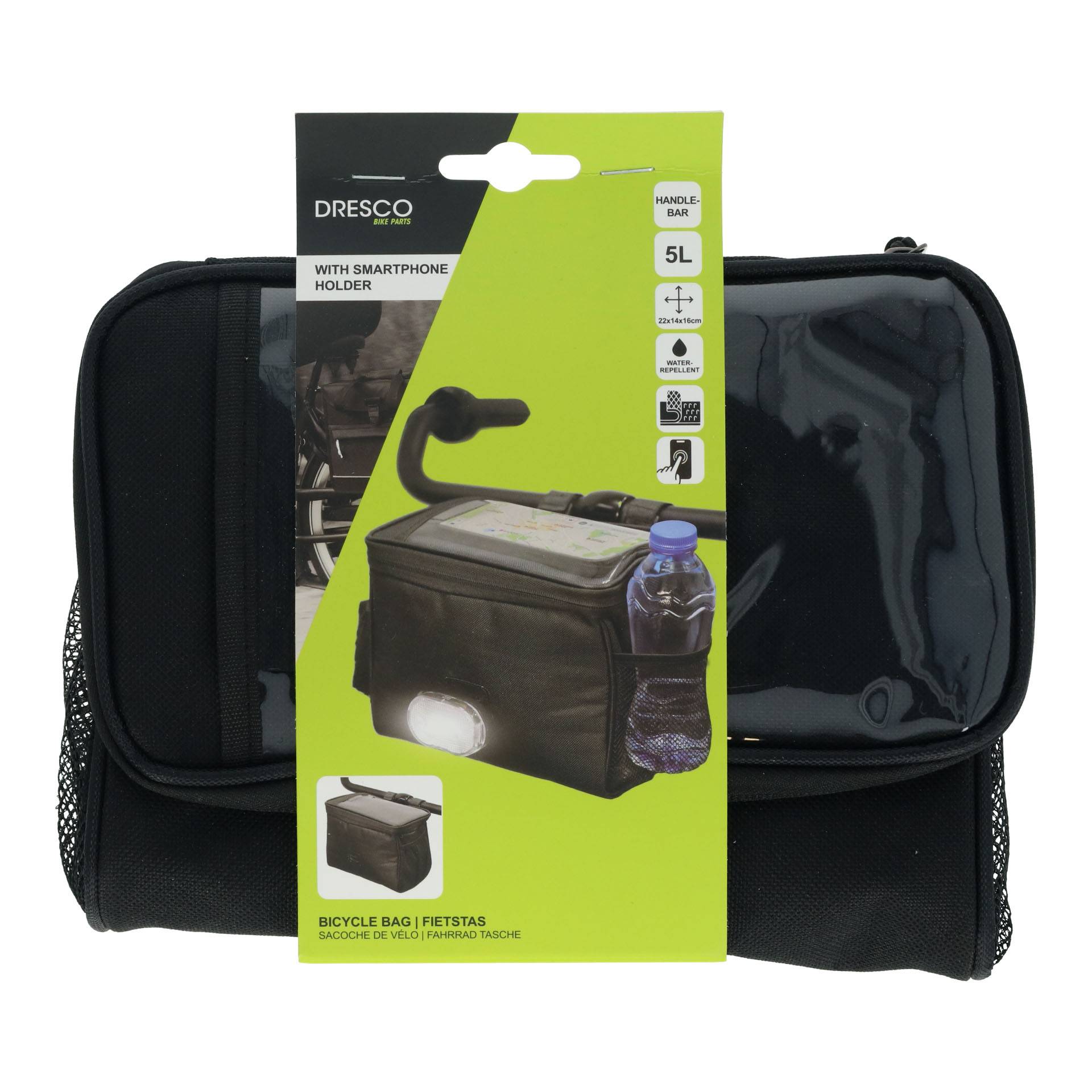 Dresco Stuur Fietstas 5 Liter-2