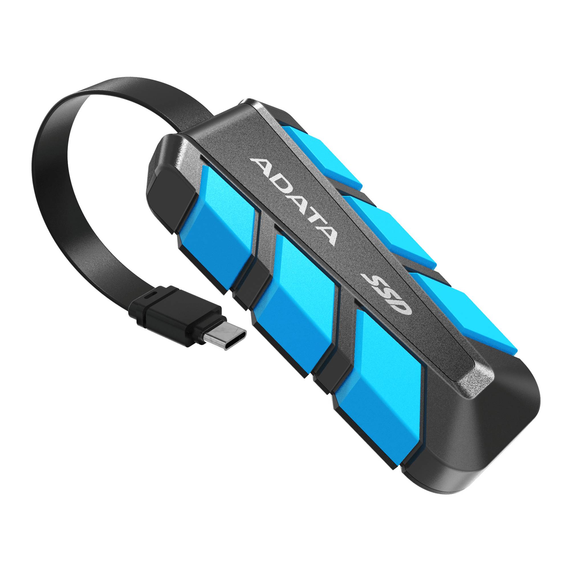 ADATA Externe SSD SC740 1TB Plug&Go blauw 1050/1000 MIL.STD-1