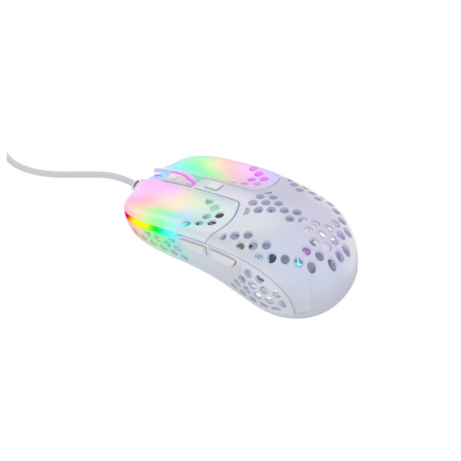 Xtrfy MZ1. Bewegungerfassungs Technologie: Optisch, Geräteschnittstelle: USB Typ-A, Reaktionszeit: 8 ms, Tastentyp: Ged-1
