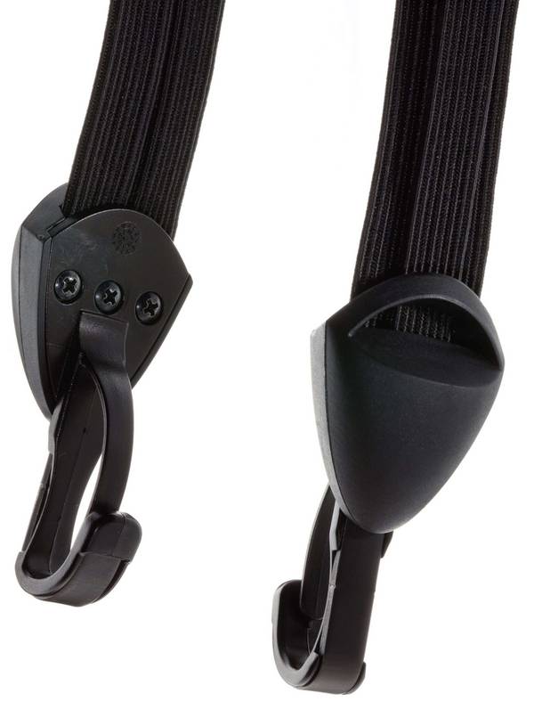 Triobinder Widek All-Black met zwarte RVS haken - zwart (op kaart)