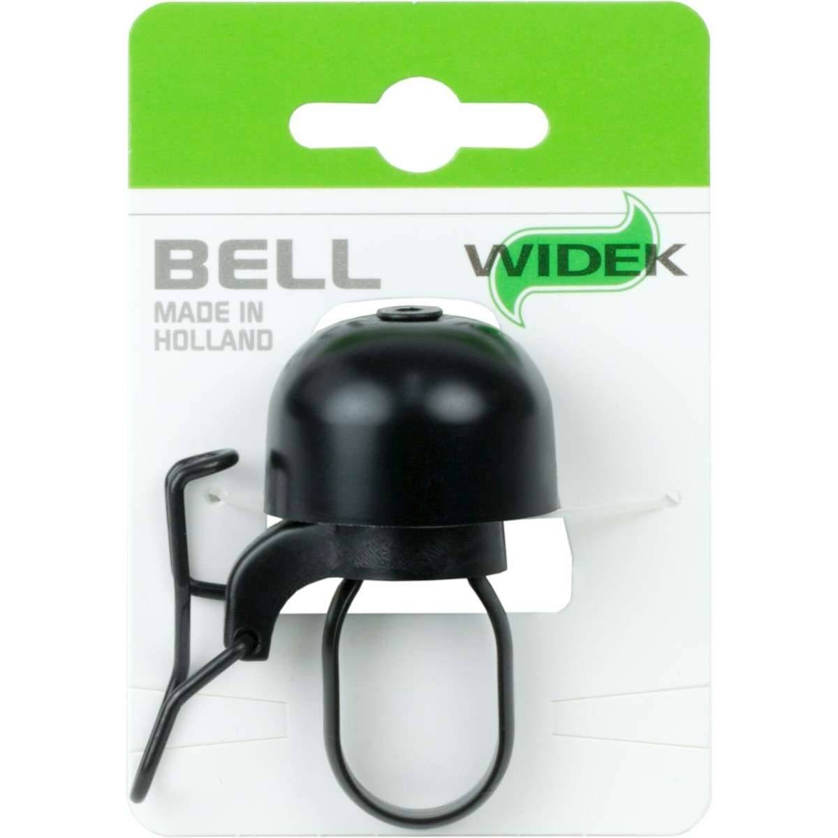 Fietsbel Widek Paperclip Mini - zwart (op kaart)-0