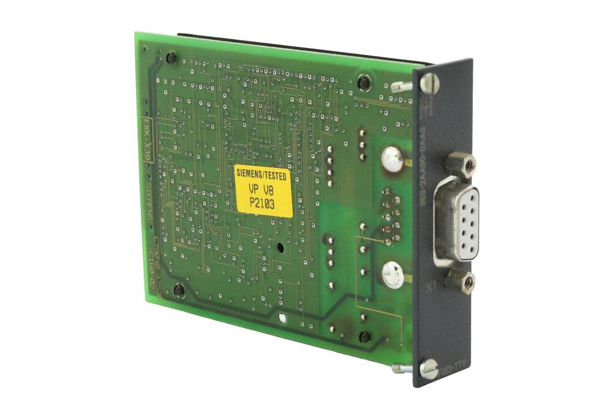 SIMATIC S7-400, Interface module IF963-TTY met TTY-interface voor PTP-koppeling met CP441.-2