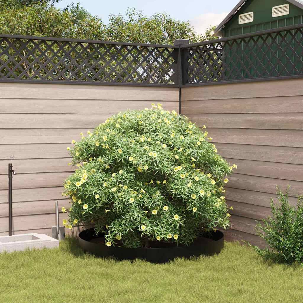 Vidaxl worteldoek zwart 0,7 x 3 m polyetheen 87211582912648721158291264-2