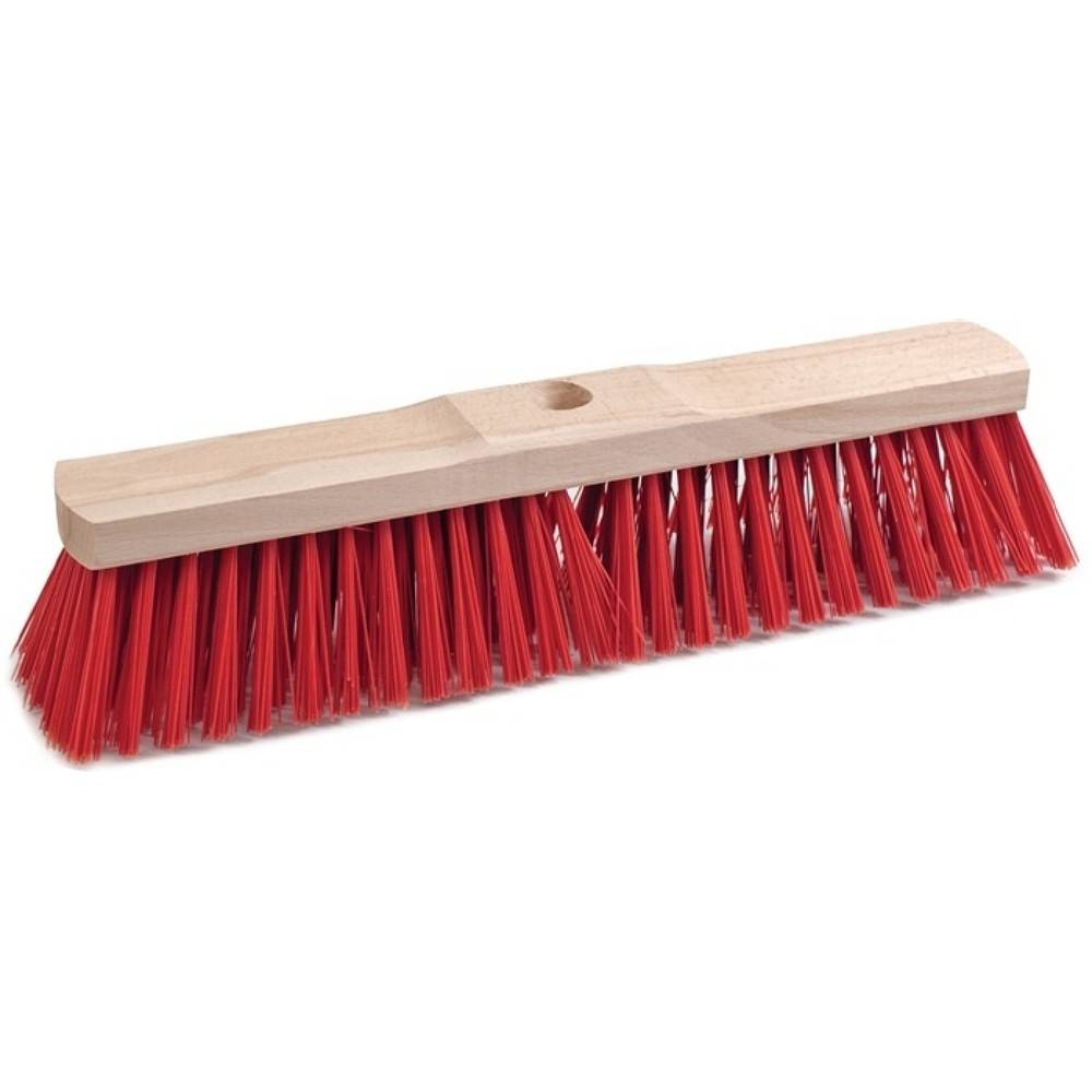 Bezem elaston lengte 400 mm m.steelgat zadelhout SOREX-1