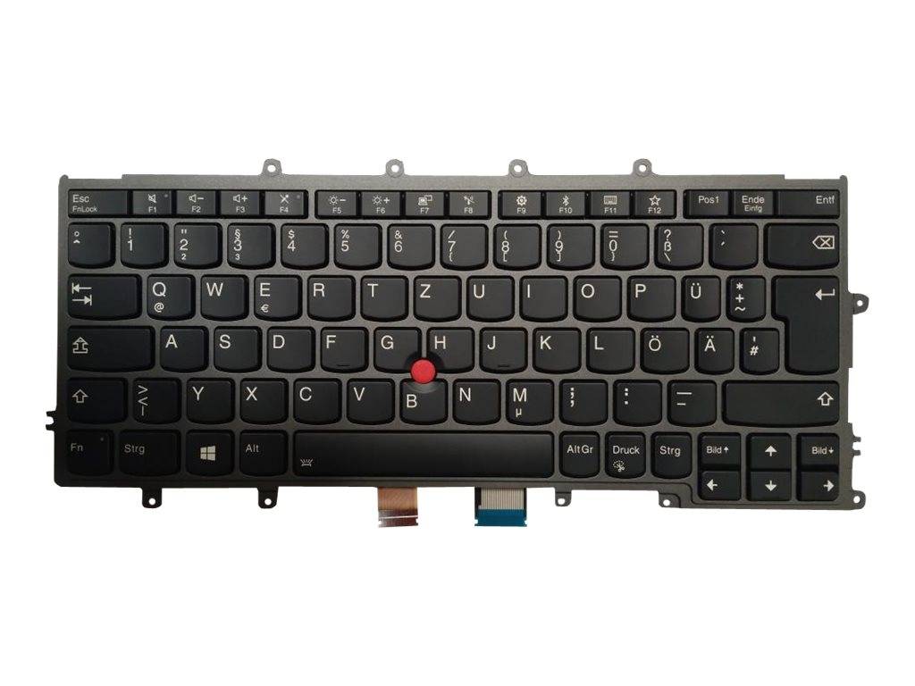 Lenovo ThinkPad X270 - Toetsenbord - QWERTZ - ZWART-0