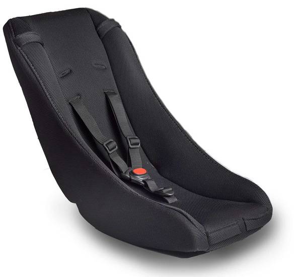 Melia Babyschaal voor uw bakfiets/fietskar Comfort 4S geschikt voor baby's van 0 tot 9 maanden - zwart