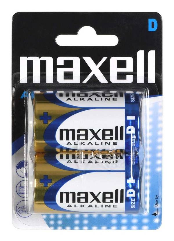 MAL Maxell 161170 huishoudelijke batterij Wegwerpbatterij D Alkaline