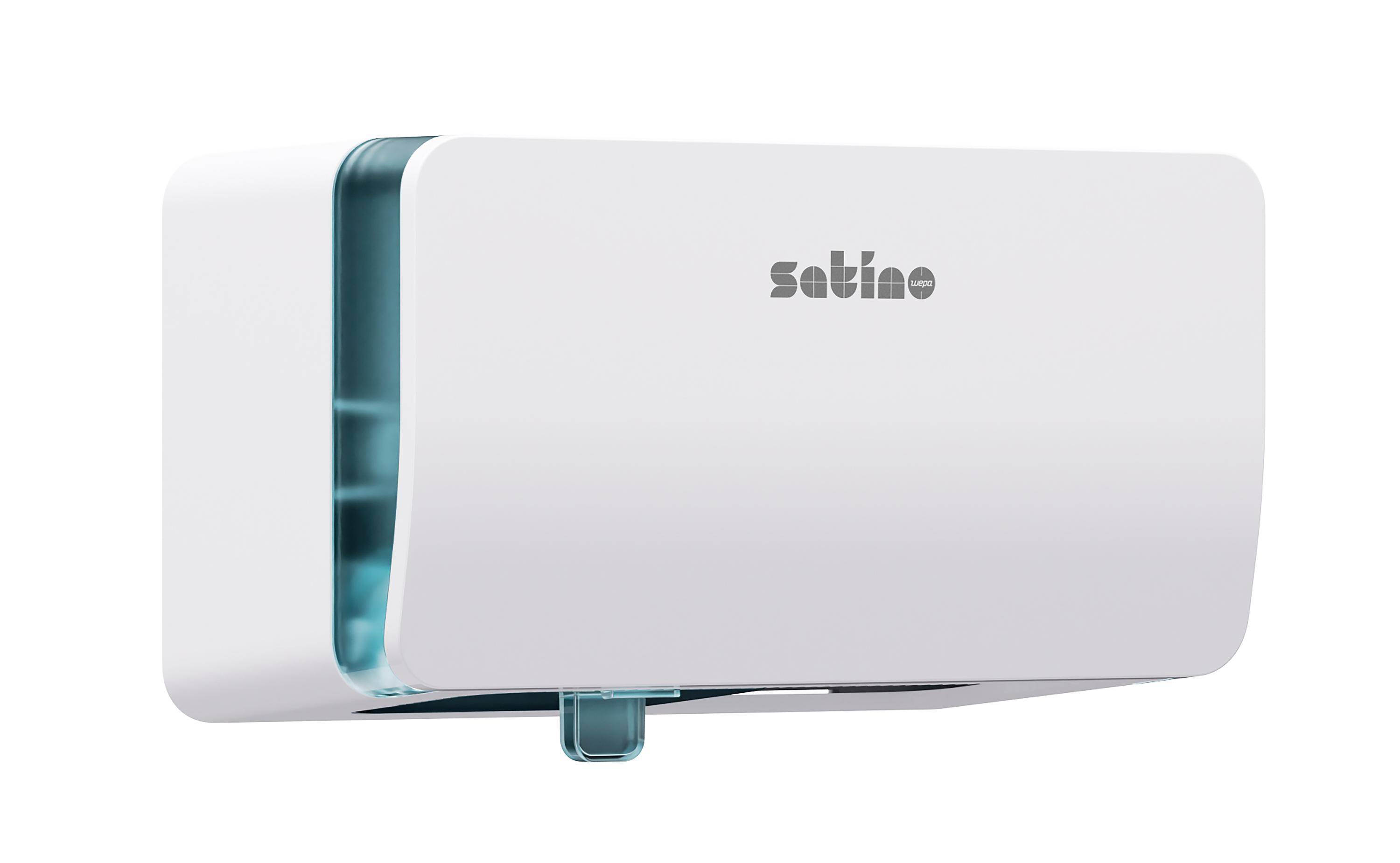 Toiletpapierdispenser Satino MT1 Hyginity duo wit 333426-0
