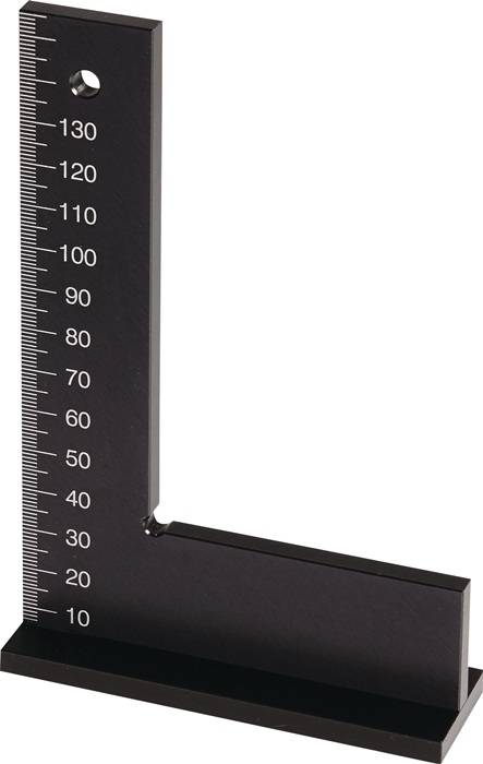 Hoek DIN 875/I beenlengte 300 x 200 mm met aanslag aluminium TECWERK-0