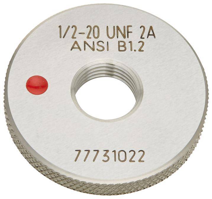 Afkeur-draadringkaliber UNF 1/4"-28-2