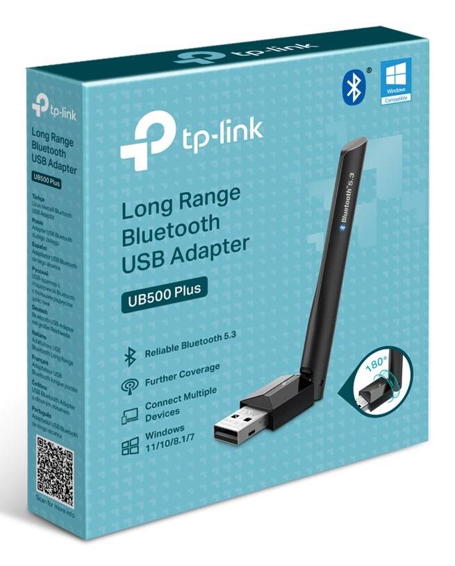 TP-Link UB500 Plus interfacekaarten/adapter Bluetooth-5