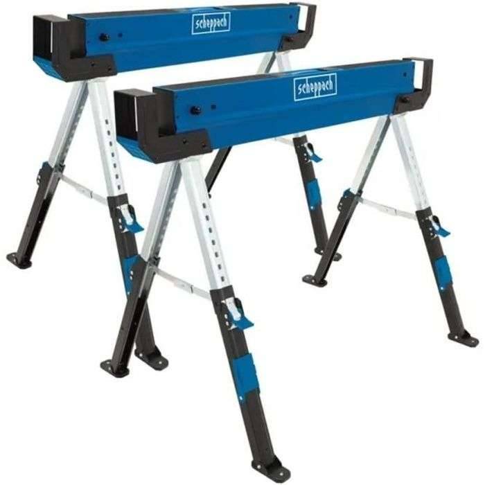 Set van 2 SCHEPPACH schragen 820 mm - MWB600-0