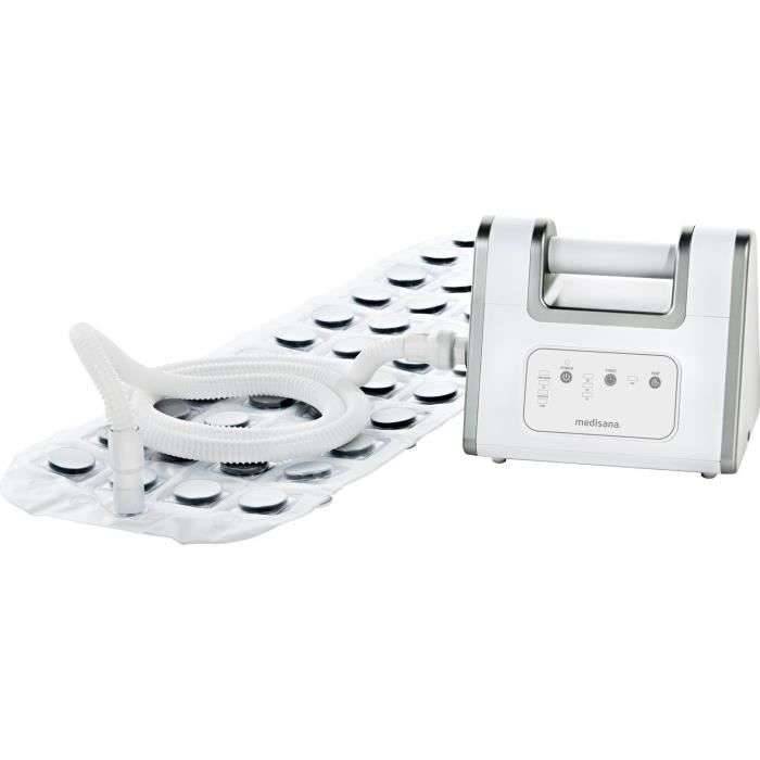 Medisana borrelende badmat - L 120 cm x d 36 cm - elektrische -570 watt - massage/borrelsfunctie op 3 niveaus-0