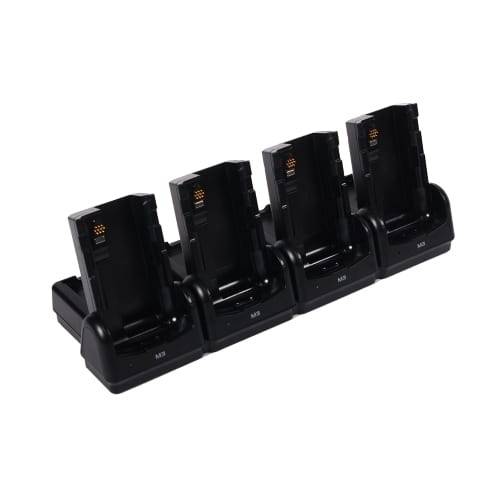 M3 Mobile charging/transmitter station, 4 slots, ethernet, M3 Mobiele oplaad-/zendstation-0