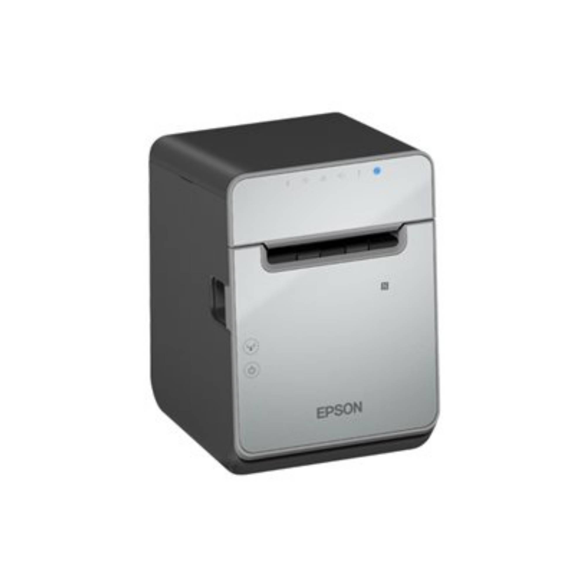 Epson TM-L100, 8 dots/mm (203 dpi), cutter, linerless, USB, RS232, Ethernet, zwart-2