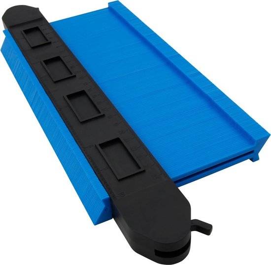 Aftekenhulp met Lock - Contourmal - profiel mal - 250 mm-3