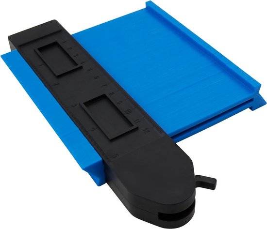 Aftekenhulp met Lock - Contourmal - profiel mal - 125 mm-1