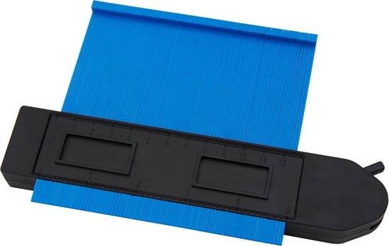 Aftekenhulp met Lock - Contourmal - profiel mal - 125 mm-2