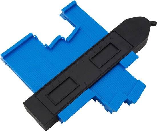 Aftekenhulp met Lock - Contourmal - profiel mal - 125 mm-3