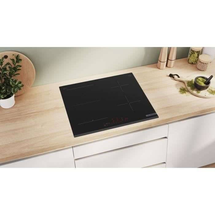 60cm inductiekookplaat - BOSCH SER6 - PVS63KHC1E Zwart - 4-pits - Home Connect - L592xD522 mm-2