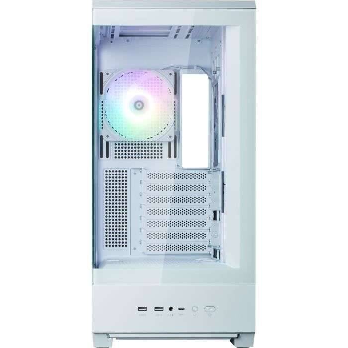 PC-behuizing - ZALMAN - P50 DS - Mid tower - ATX - Wit - 4 A-RGB-fans - USB-C-1