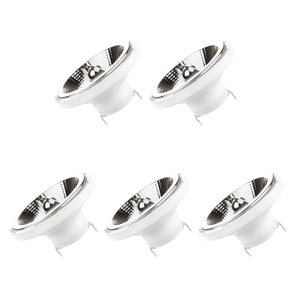 Spectrum LED Spot PAR16 GU10 Helder - 14W 900lm 3000K - Warmwit - Vervangt 140W - 12V - 5 stuks-0