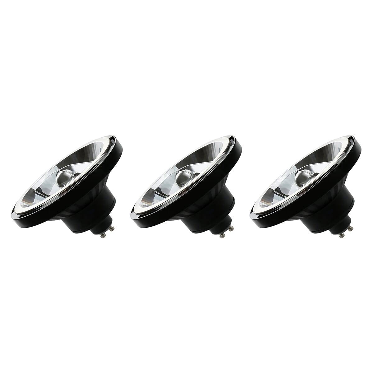 Spectrum LED Spot PAR16 GU10 Helder - 10W 800lm 3000K - Warmwit - Vervangt 100W - 3 stuks-0