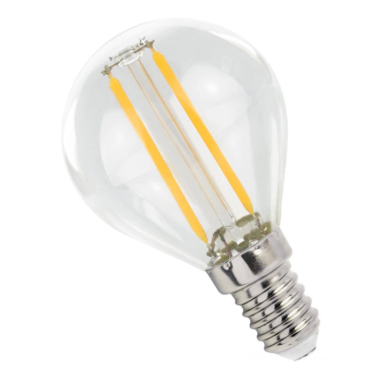 Spectrum LED Kogellamp P45 E14 Helder - 1W 110lm 4000K - Neutraalwit - Vervangt 10W