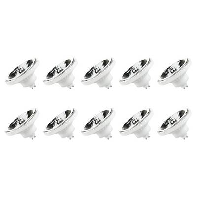 Spectrum LED Spot PAR16 GU10 Helder - 12W 1100lm 4000K - Neutraalwit - Vervangt 82W - 10 stuks-0