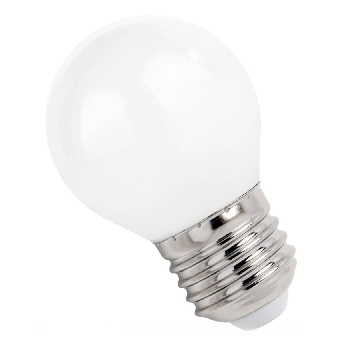 Spectrum LED Kogellamp P45 E27 Mat - 1W 90lm 2700K - Warmwit - Vervangt 10W