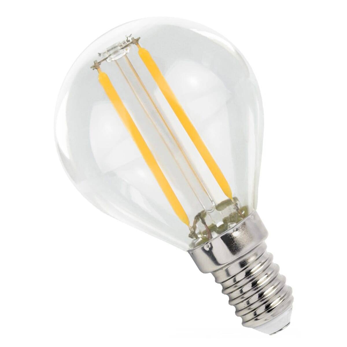Spectrum LED Kogellamp P45 E14 Helder - 1W 100lm 2700K - Warmwit - Vervangt 10W
