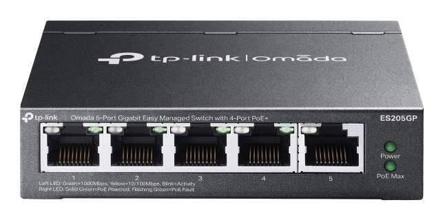 TPL TP-Link Omada ES205GP netwerk-switch Managed Gigabit Ethernet (10/100/1000) Power over Ethernet (...-0