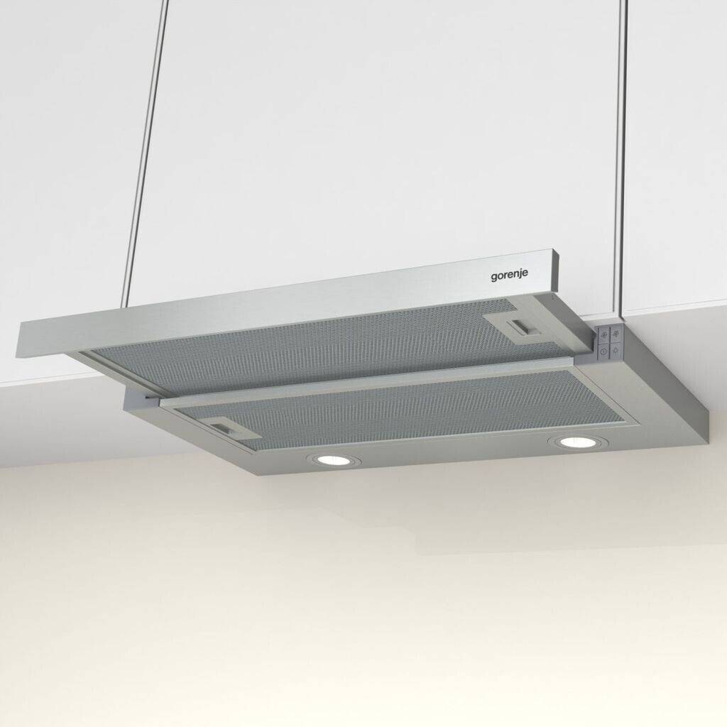 Gorenje TH62E3X vlakschermafzuigkap 60cm, zilver-1