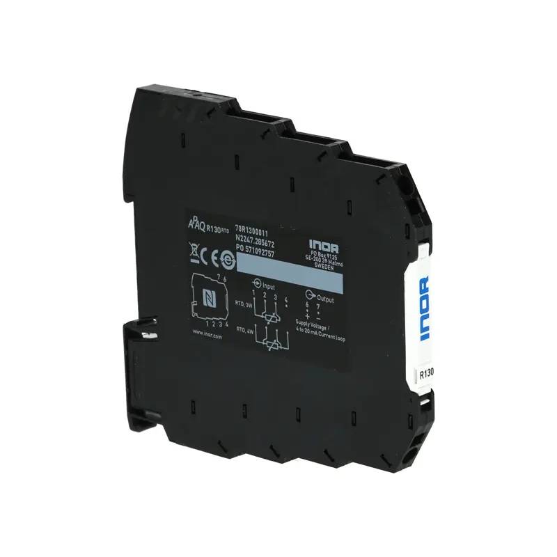 Pt100-/Pt1.000-sensor DIN-rail-temperatuurtransmitter INOR APAQ-R130 RTD - 70R1300011-0