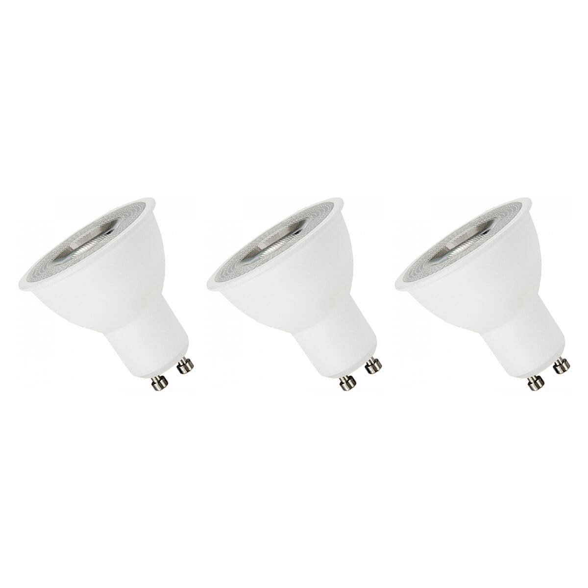 Spectrum LED Spot PAR16 GU10 Mat - 4W 235lm 3000K - Warmwit - Vervangt 40W - 3 stuks