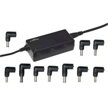 BLUESTORK universele pc-oplader - 65 W - 10 tips