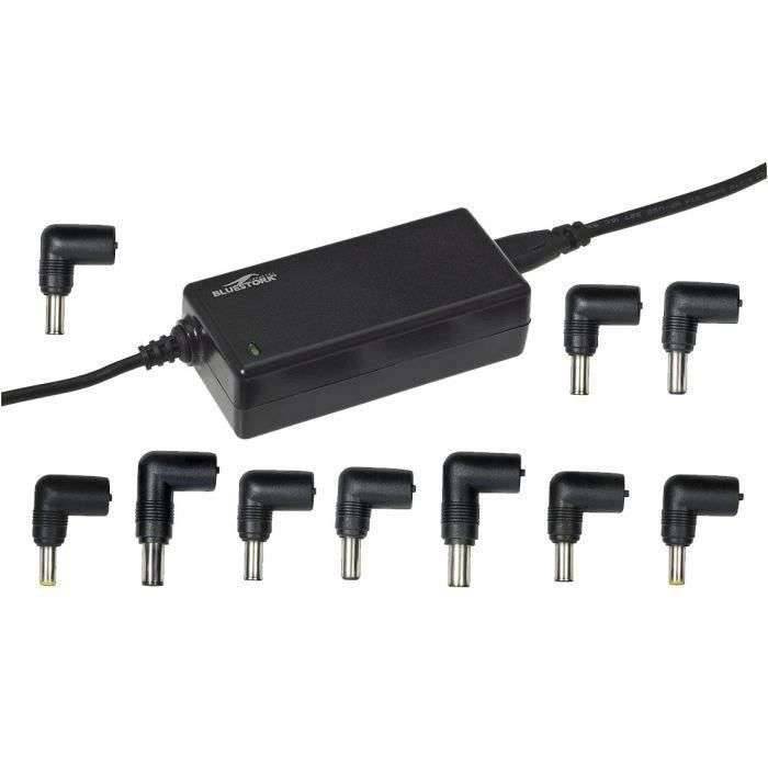 BLUESTORK universele pc-oplader - 65 W - 10 tips-0