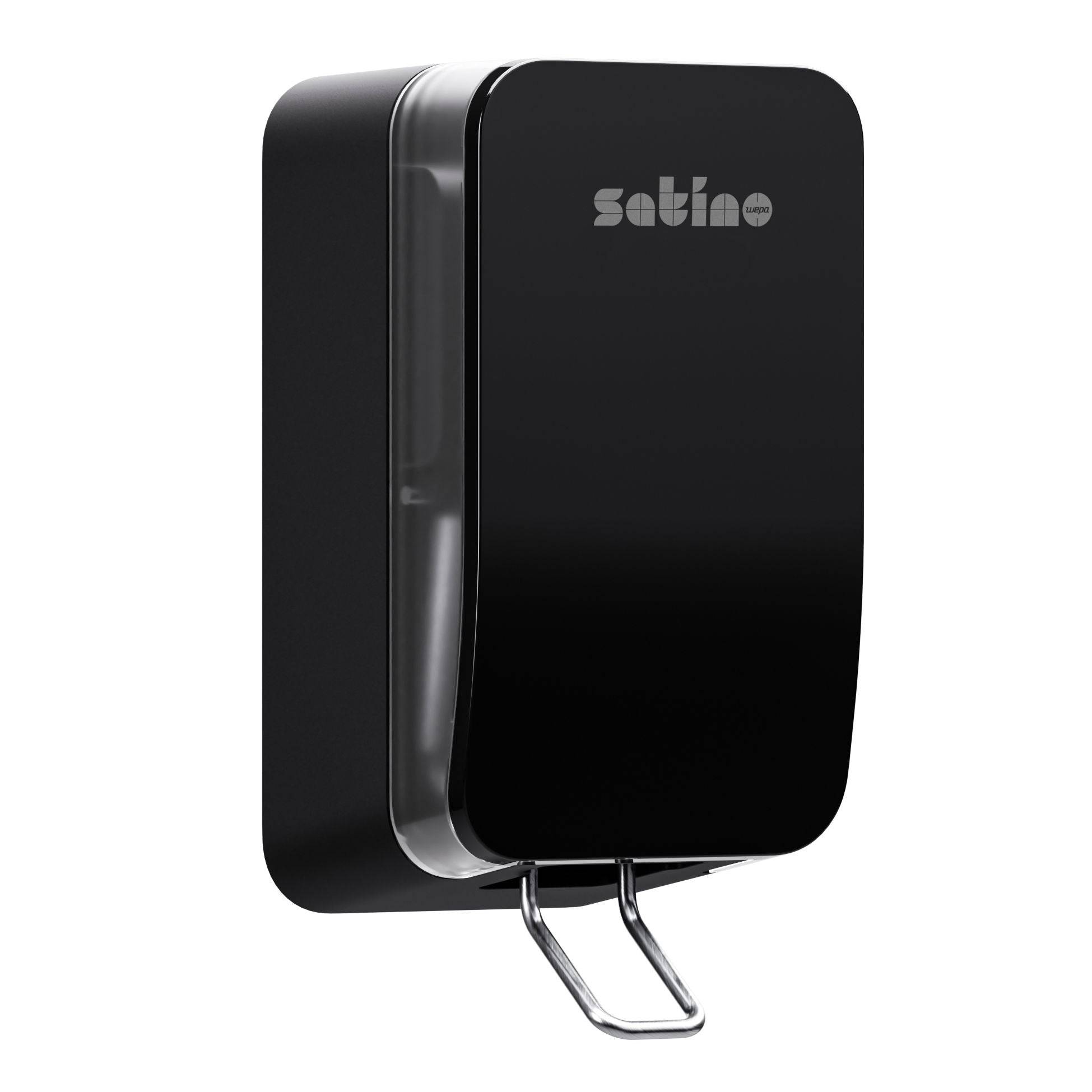 Satino zeepdispenser handmatig zwart (500 ml) 40007353680444000735368044-0