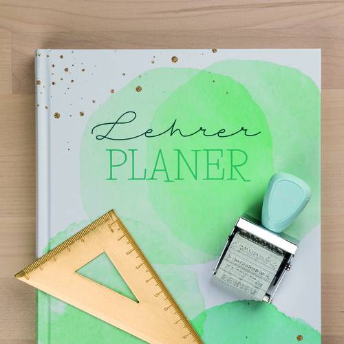 trodat Creative Mini/V5 Pastelblauw + Kussen 3 Kleuren 1129-3