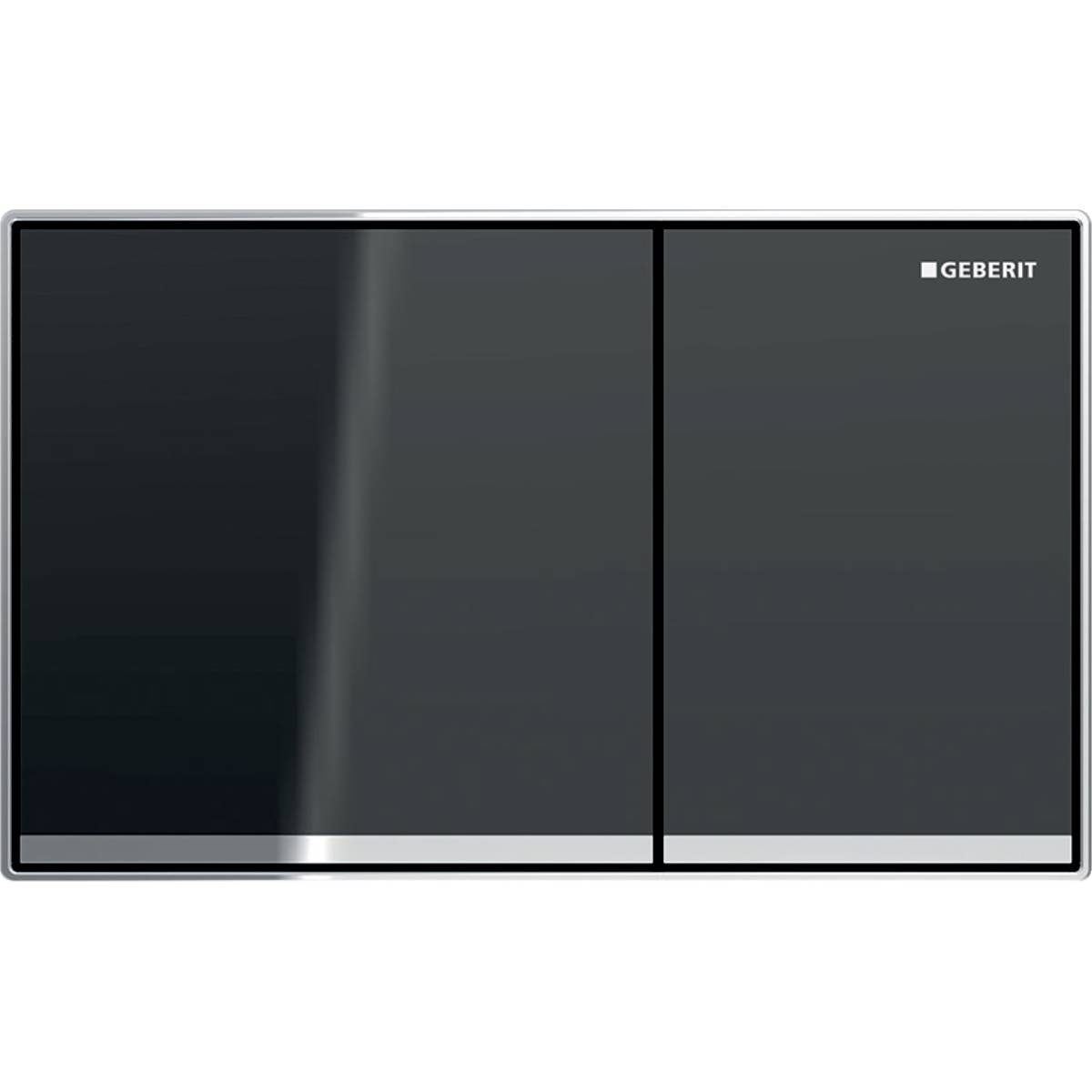 Geberit Sigma60 bedieningsplaat,2-toets,square,lava/gl.chroom-0