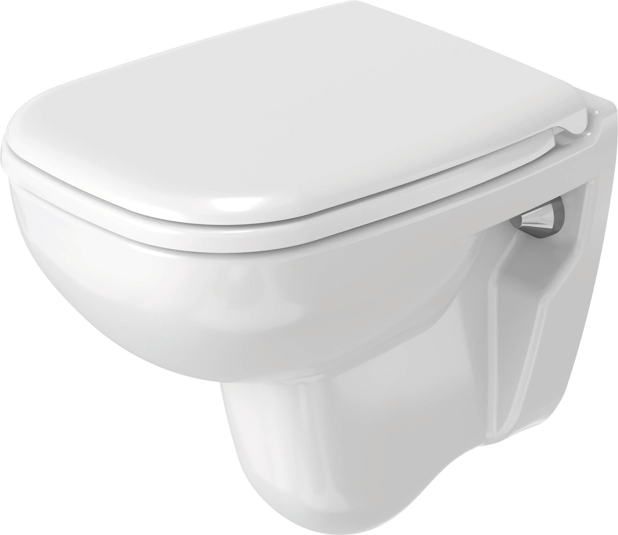 D-Code Wand-WC compact Wit Hoogglans 480 mm-0
