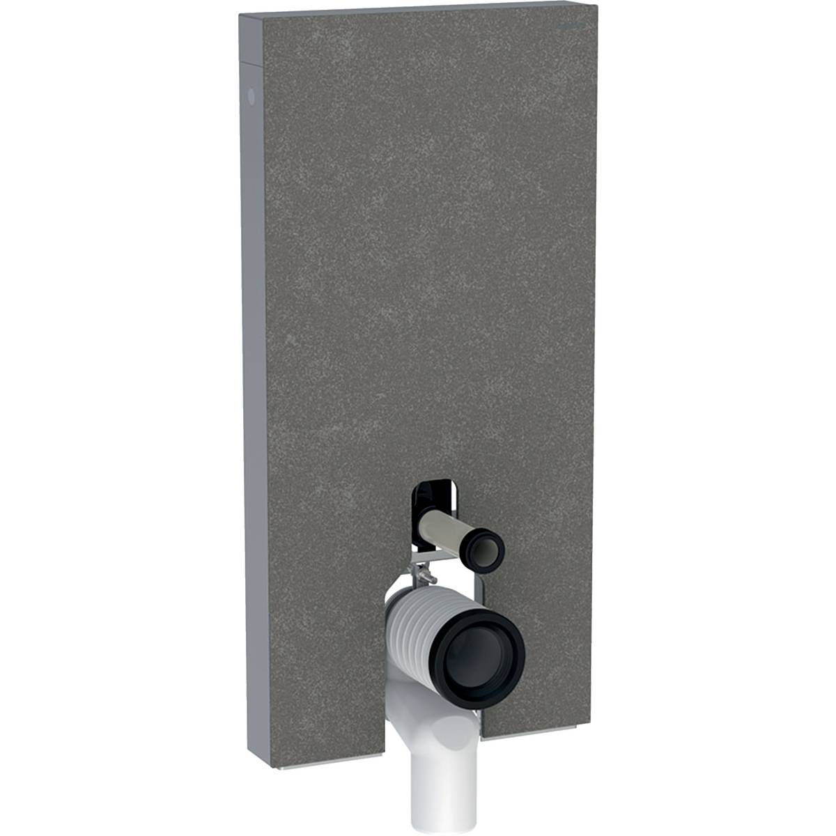 Geberit Monolith, staande wc, 101cm: betonoptik, aluminium-0