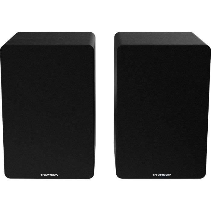 Set van twee speakers - THOMSON - WS400DUO - 2x 7,5W - Zwart-0