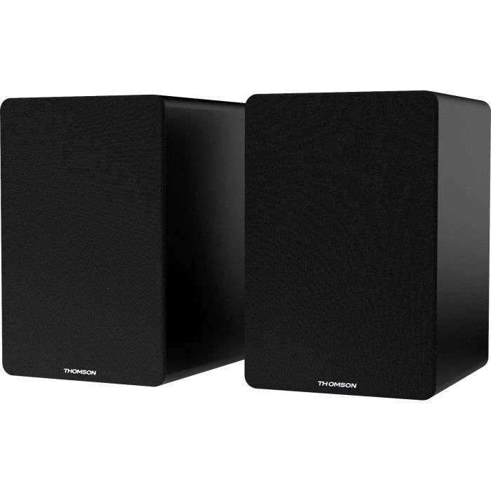 Set van twee speakers - THOMSON - WS400DUO - 2x 7,5W - Zwart-2