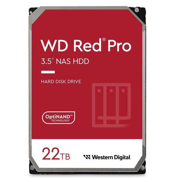 Western Digital Red Pro 3,5" 22000 GB Serial ATA III