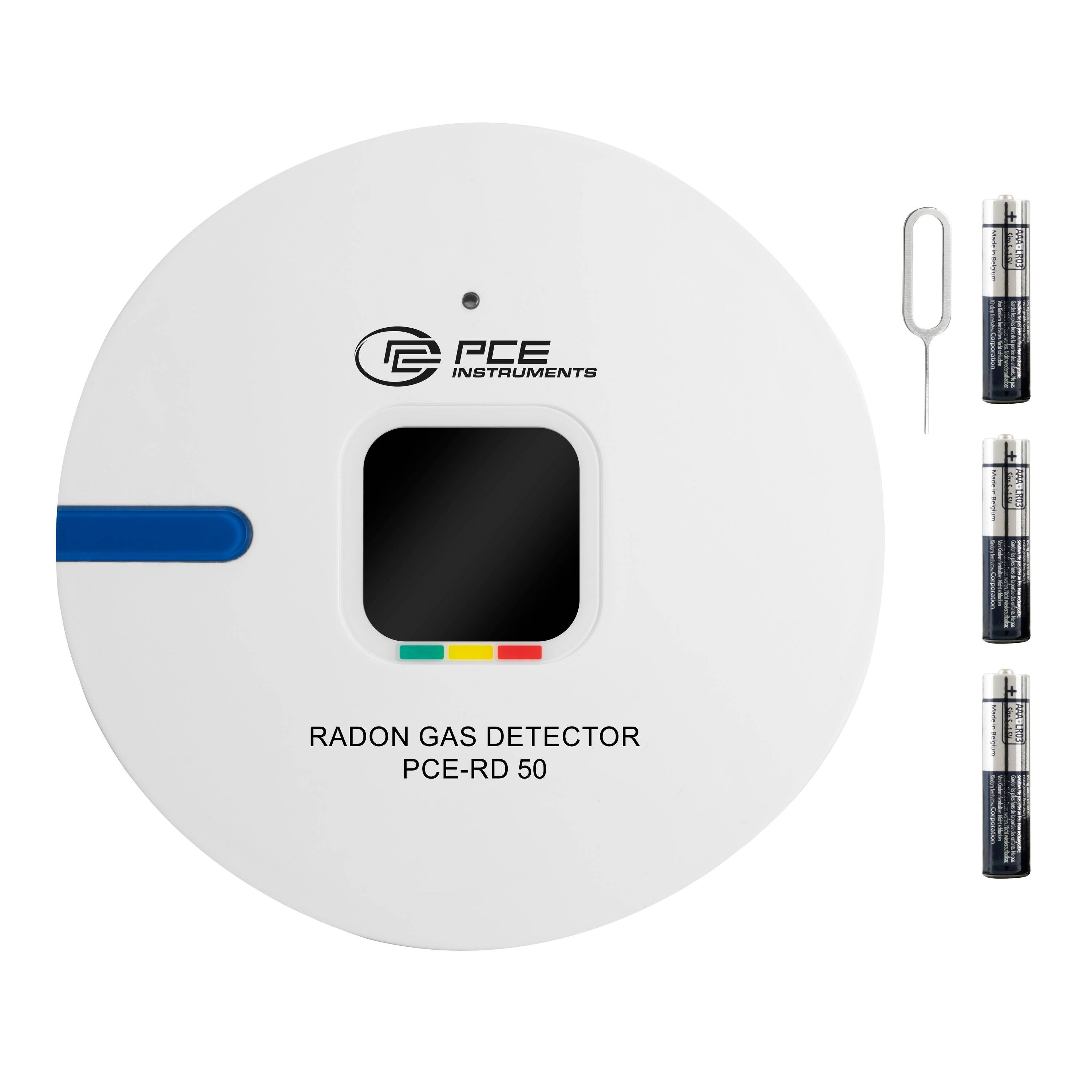 PCE Instruments PCE-RD 50 Radonmeter 0 - 9999 Bq/m³ Met datalogger Kalibratie Fabrieksstandaard (zonder certificaat)-4